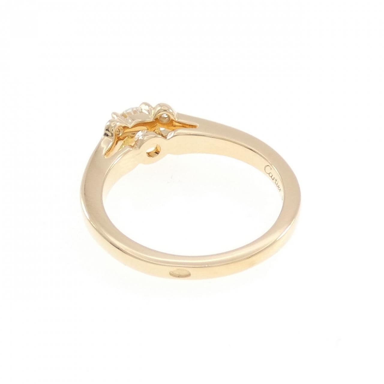 カルティエ バレリーナ リング 0.25CT E VVS2 VG