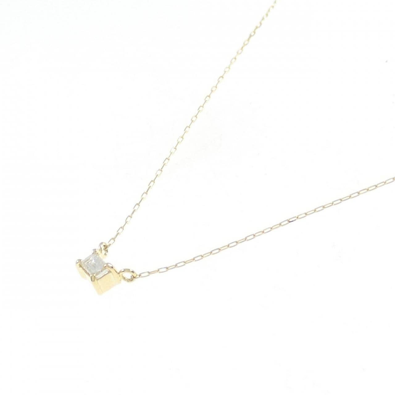 [Remake] K18YG Diamond Necklace 0.13CT