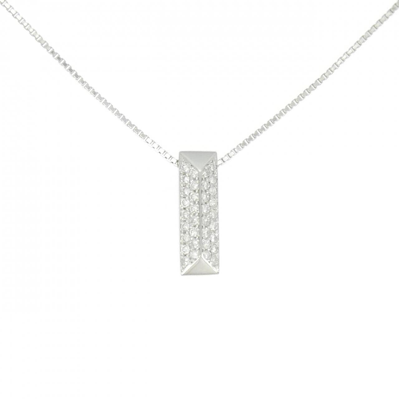 PT900/PT850 ダイヤモンド ネックレス 0.41CT