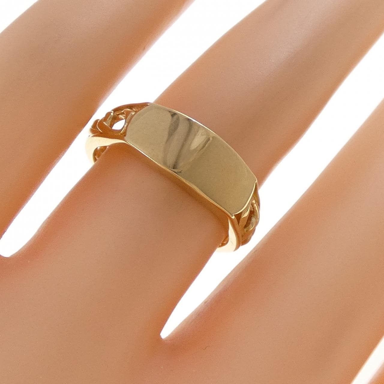 【新品】K18YG リング