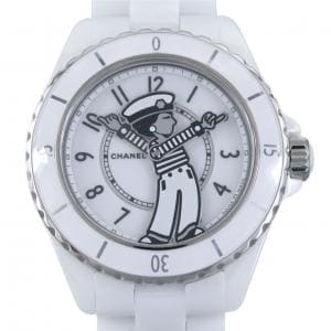 シャネル マドモアゼルJ12ラパウザ 38mmセラミック LIMITED H7481 セラミック 自動巻