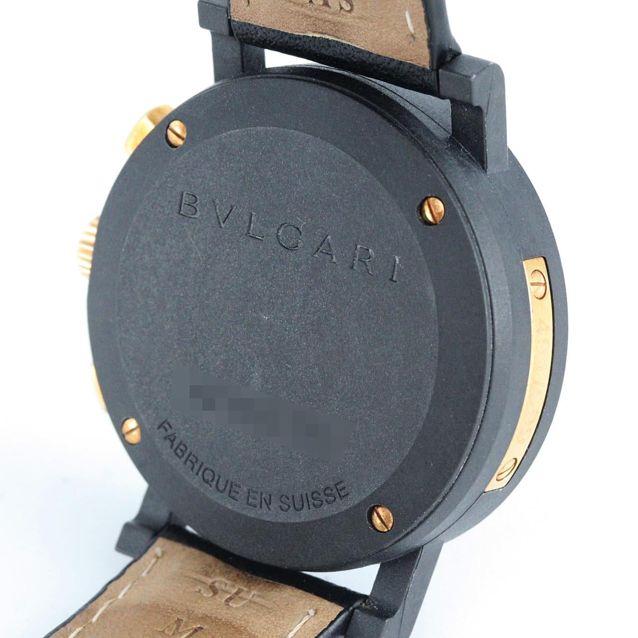 【ノーメンテナンス還元価格】ブルガリ カーボンゴールド MARBELLA" LTD" BB38CLCH その他 クォーツ