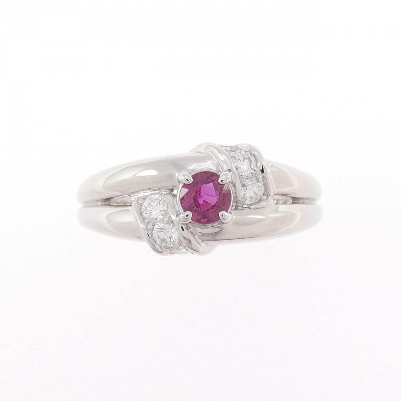 ポーラ ルビー リング 0.26CT