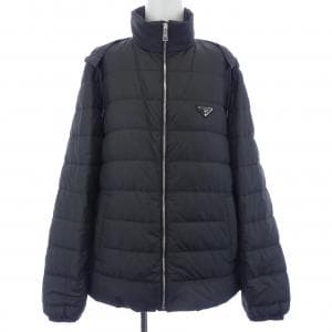 プラダ PRADA トライアングルロゴ ミディアムウェイト ポリエステル SGC403 S232 13IL ダウンジャケット