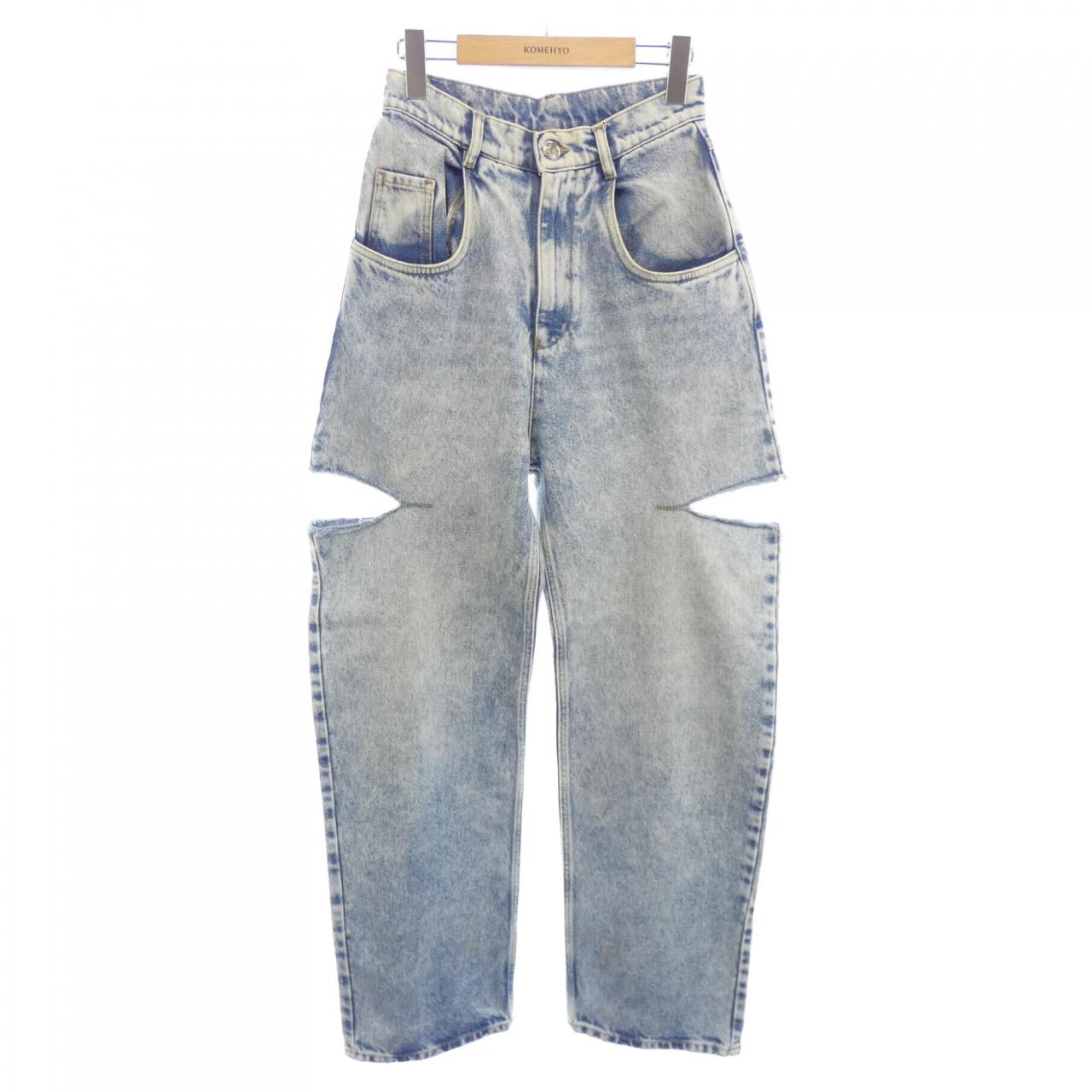 メゾンマルジェラ Maison Margiela スラッシュディテール S51LA0051 ジーンズ