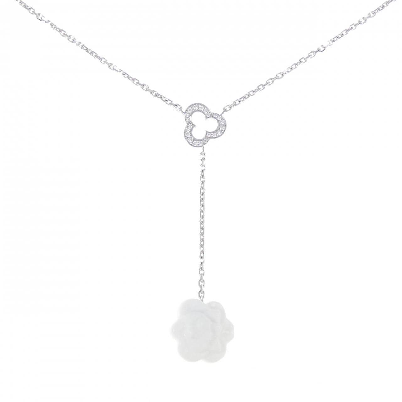 フェミニンさが引立つ♡25C【CHANEL】カメリア ネックレス 大人気♪カメリア】CHANEL☆ コレクション ネックレス (CHANEL