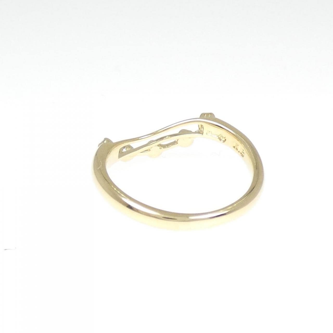 K18YG ダイヤモンド リング 0.08CT
