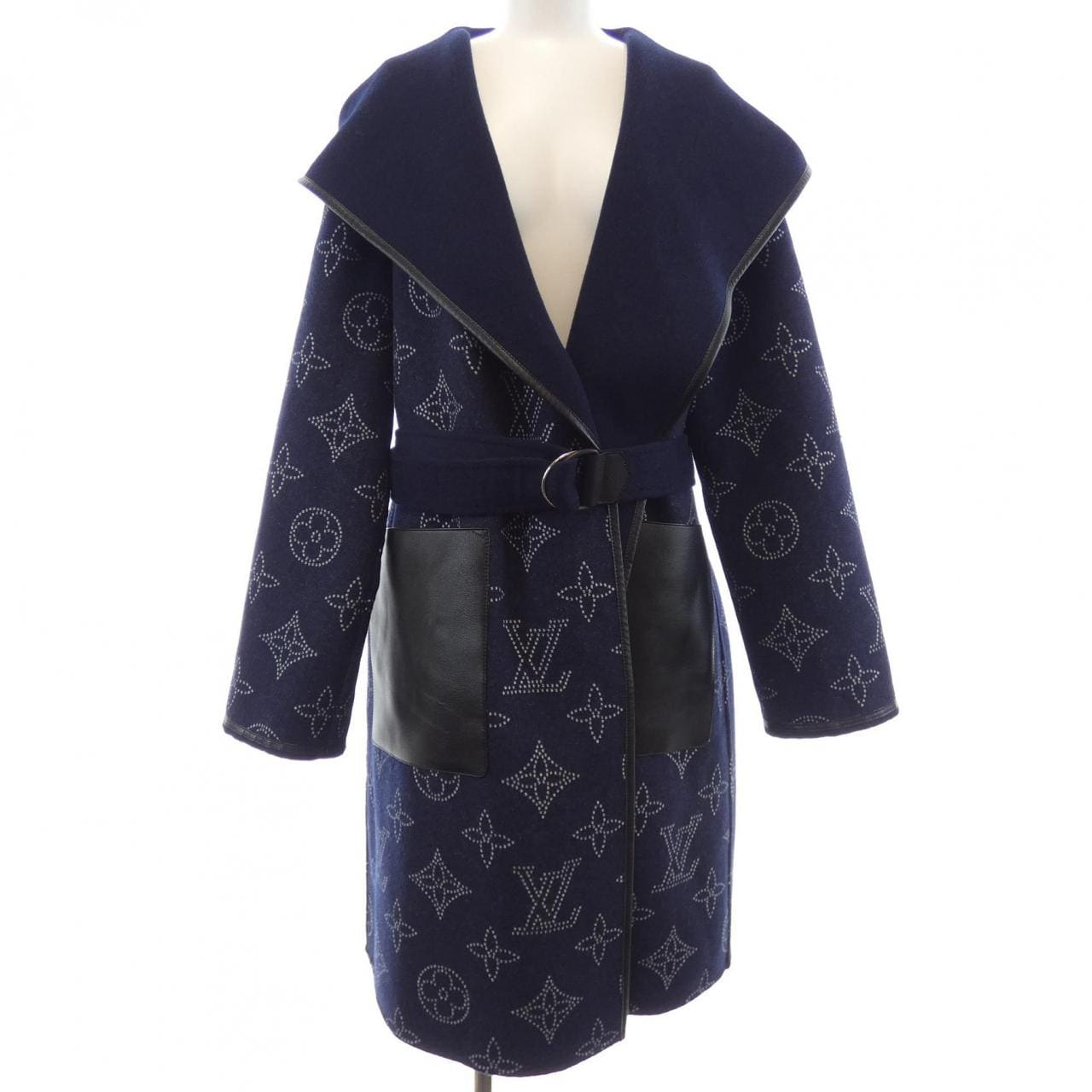 ルイヴィトン LOUIS VUITTON リバーシブルマヒナモノグラムラップコート FMCO09J54 コート