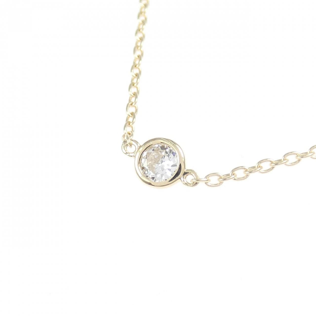 【リメイク】K10YG ダイヤモンド ネックレス 1.00CT