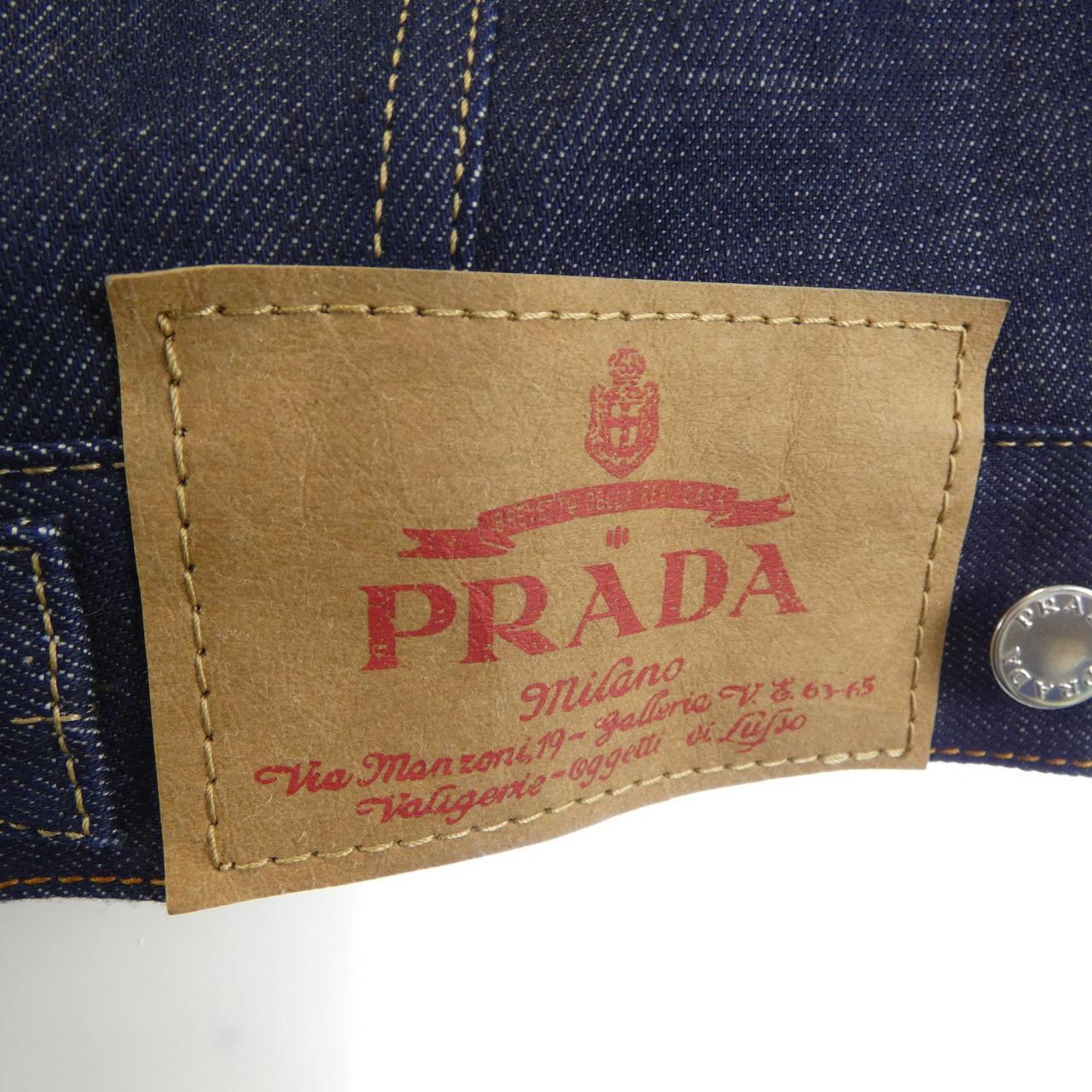 プラダ PRADA トライアングルロゴ GEB257 SAAO 15C7 デニムジャケット