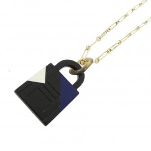 エルメス アミュレット ラッカー パドロック GM 057073FD ネックレス