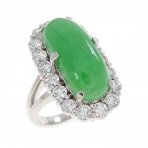 PT900 ヒスイ リング 8.641CT