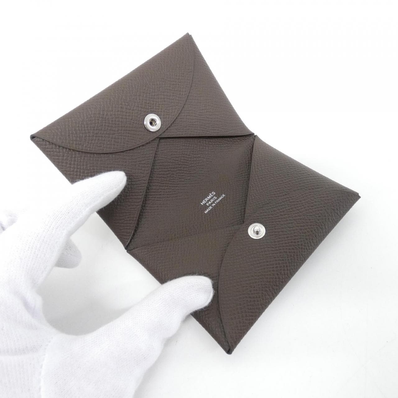 エルメス カルヴィ 044164CK カードケース