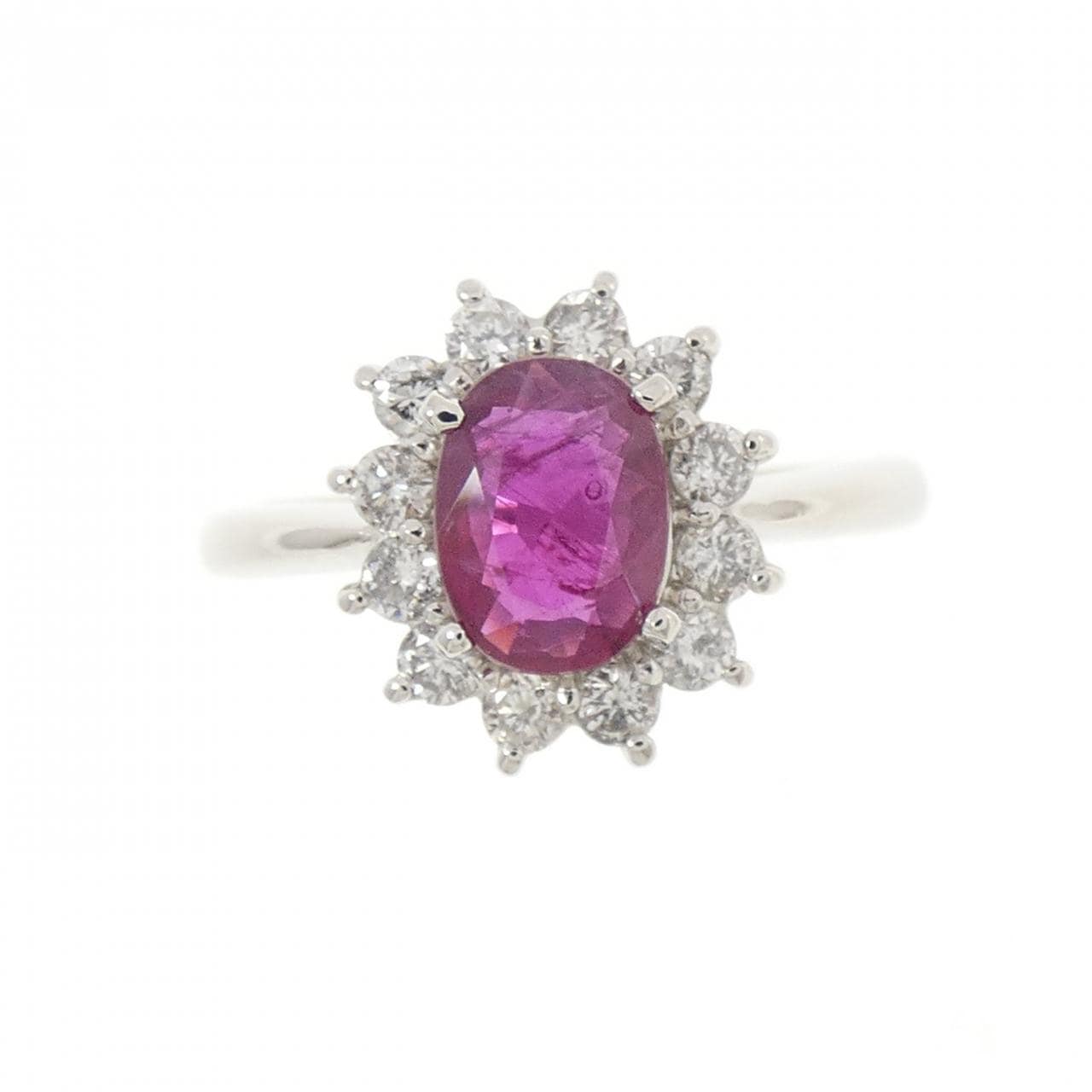 PT900 ルビー リング 0.81CT