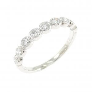 PT900 ハーフエタニティ ダイヤモンド リング 0.45CT