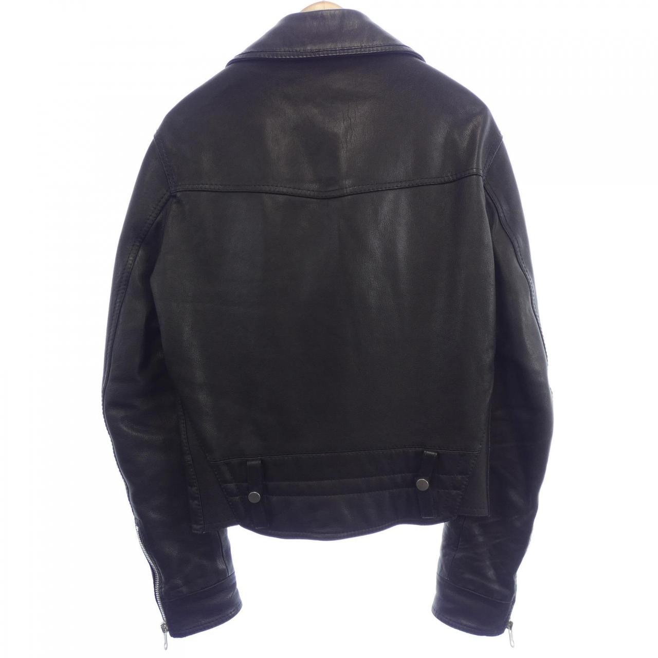 BALENCIAGA Leather Riders Jacket