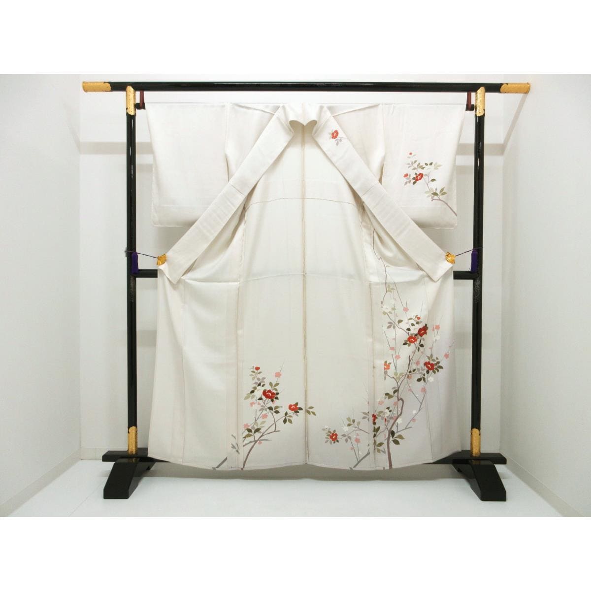 [Unused items] Single layer formal kimono with embroidery and gradation dyeing, S size