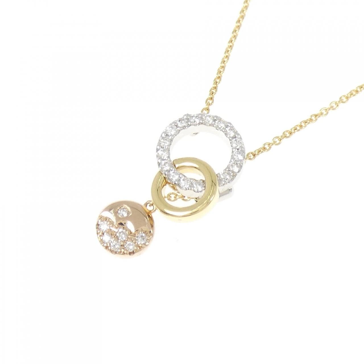 ヴァンドーム ダイヤモンド ネックレス 0.21CT
