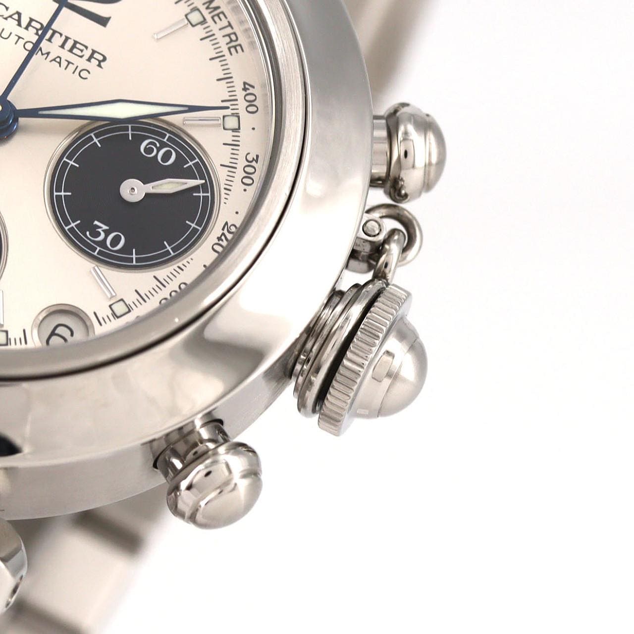 カルティエ パシャCクロノグラフ W31048M7 SS 自動巻