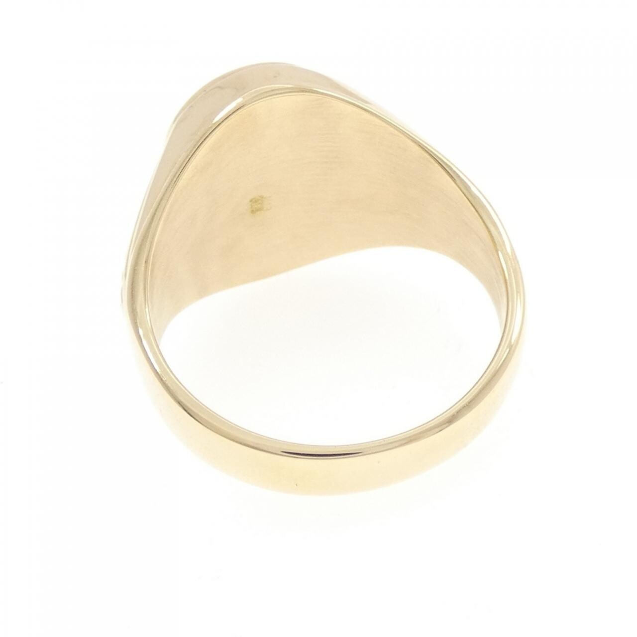 K18YG オニキス リング