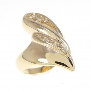 K18YG ダイヤモンド リング 0.04CT