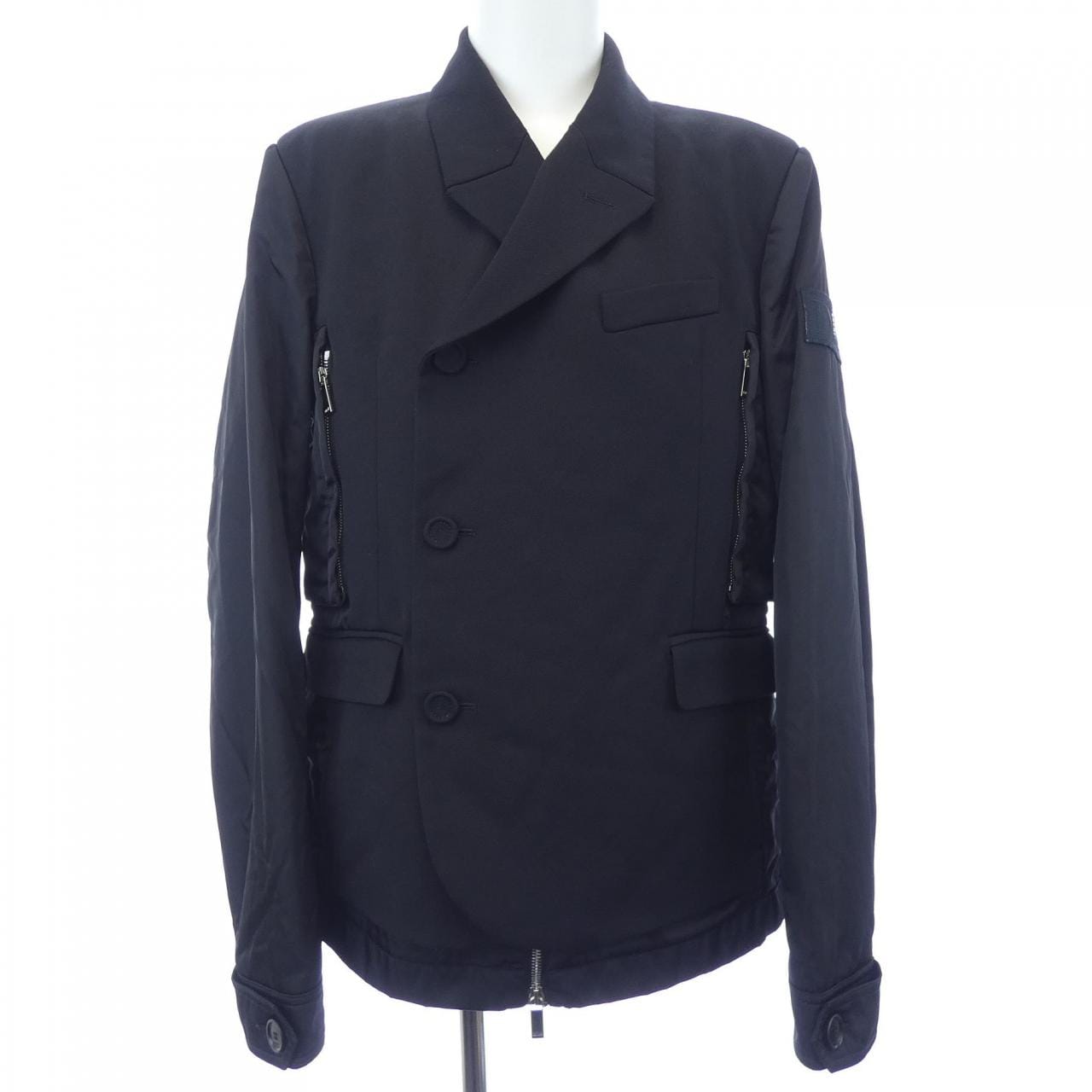 ディオール DIOR SACAI ドッキングダブルブレストジャケット 213C430A5180 ジャケット