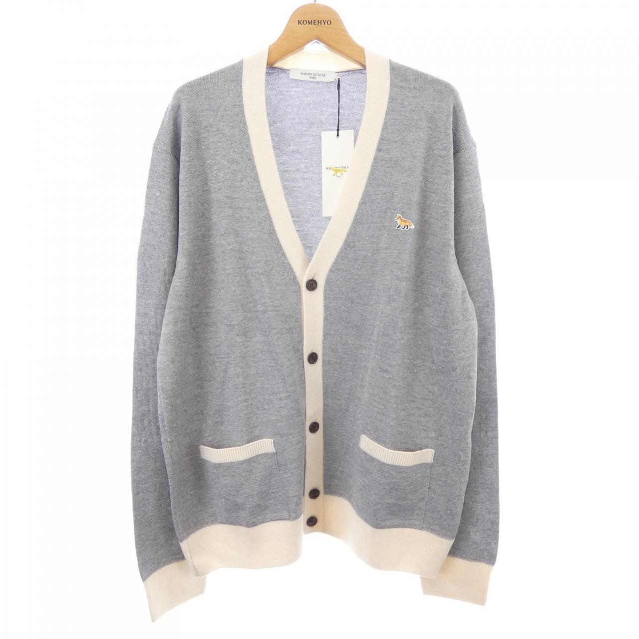 メゾンキツネ MAISON KITSUNE HU00542KT1036 カーディガン