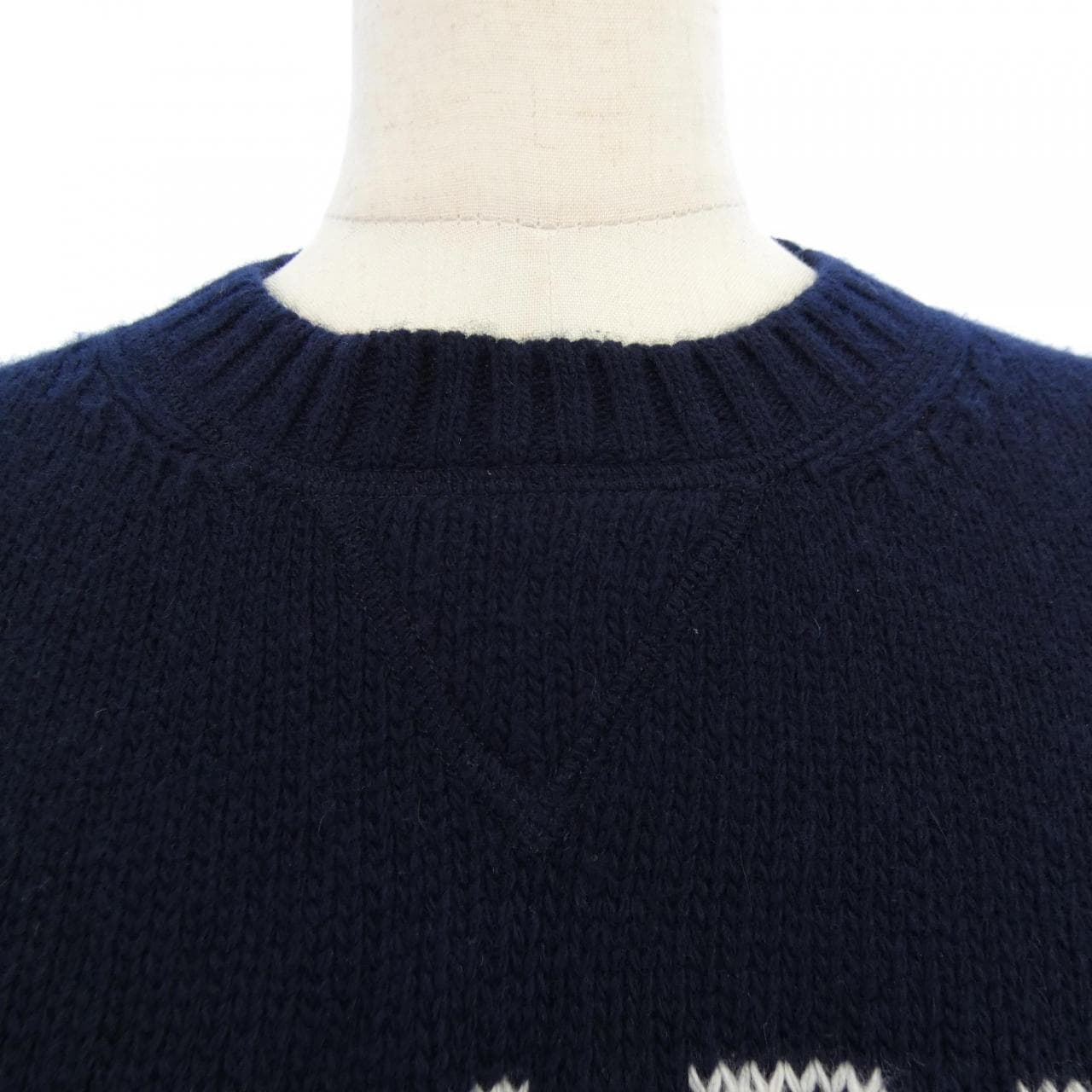 プラダ PRADA インターシャロゴ P24U1T S231 1YMW ニット