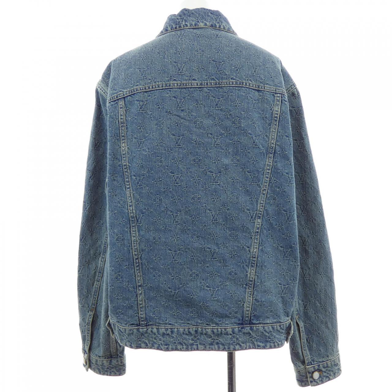 ルイヴィトン LOUIS VUITTON モノグラムジャカードデニムジャケット HRA79WUZD デニムジャケット
