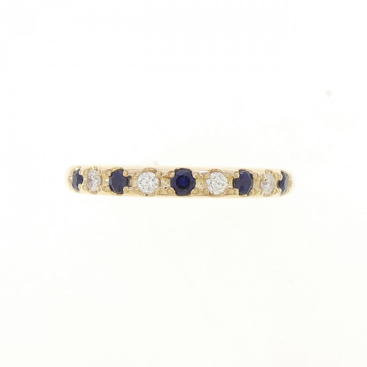 K18YG サファイヤ リング 0.11CT