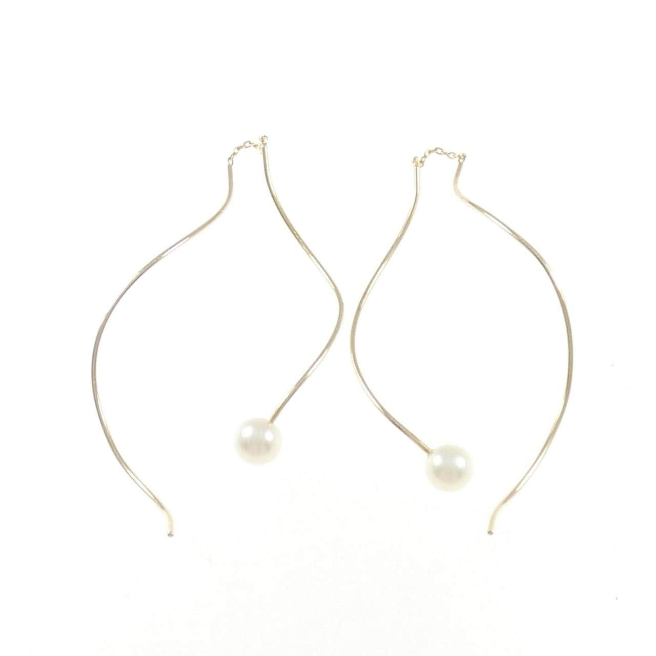 Tasaki Akoya pearl earrings 5.6mm