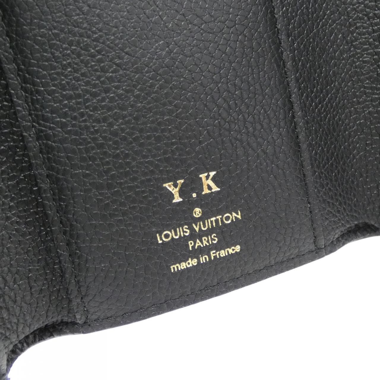 LOUIS VUITTON雙色Monogram Empreinte Portefeuille Victorine M80968 皮夾