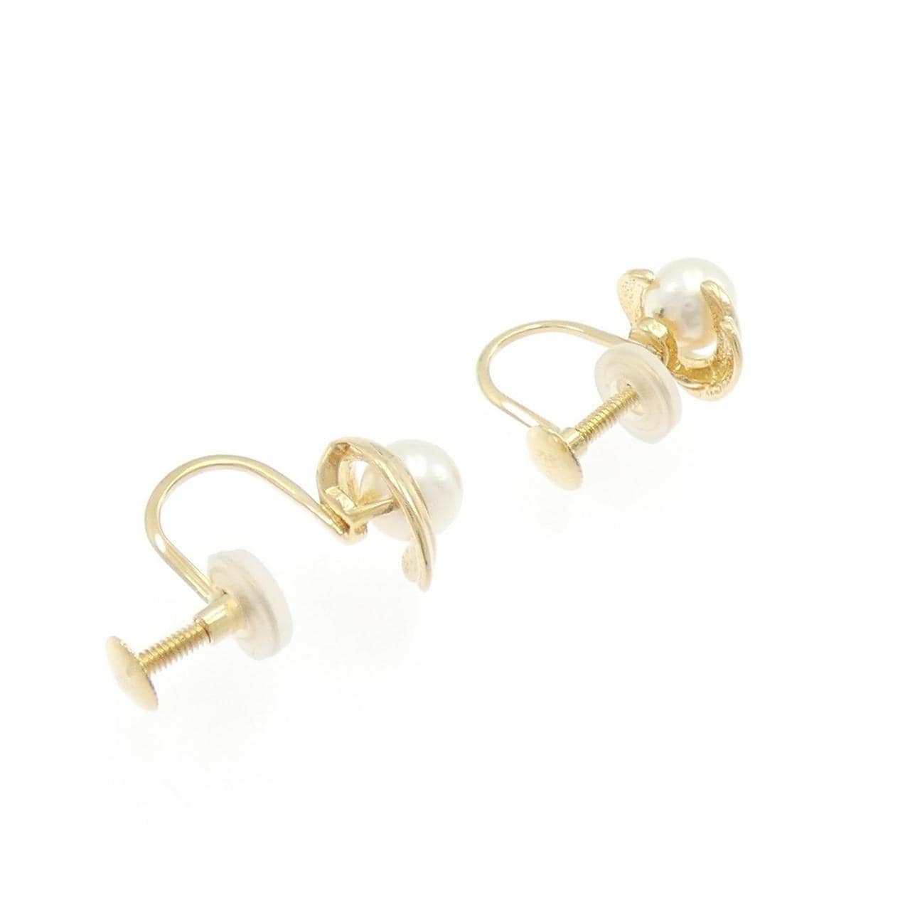 K18YG アコヤパール イヤリング 5mm