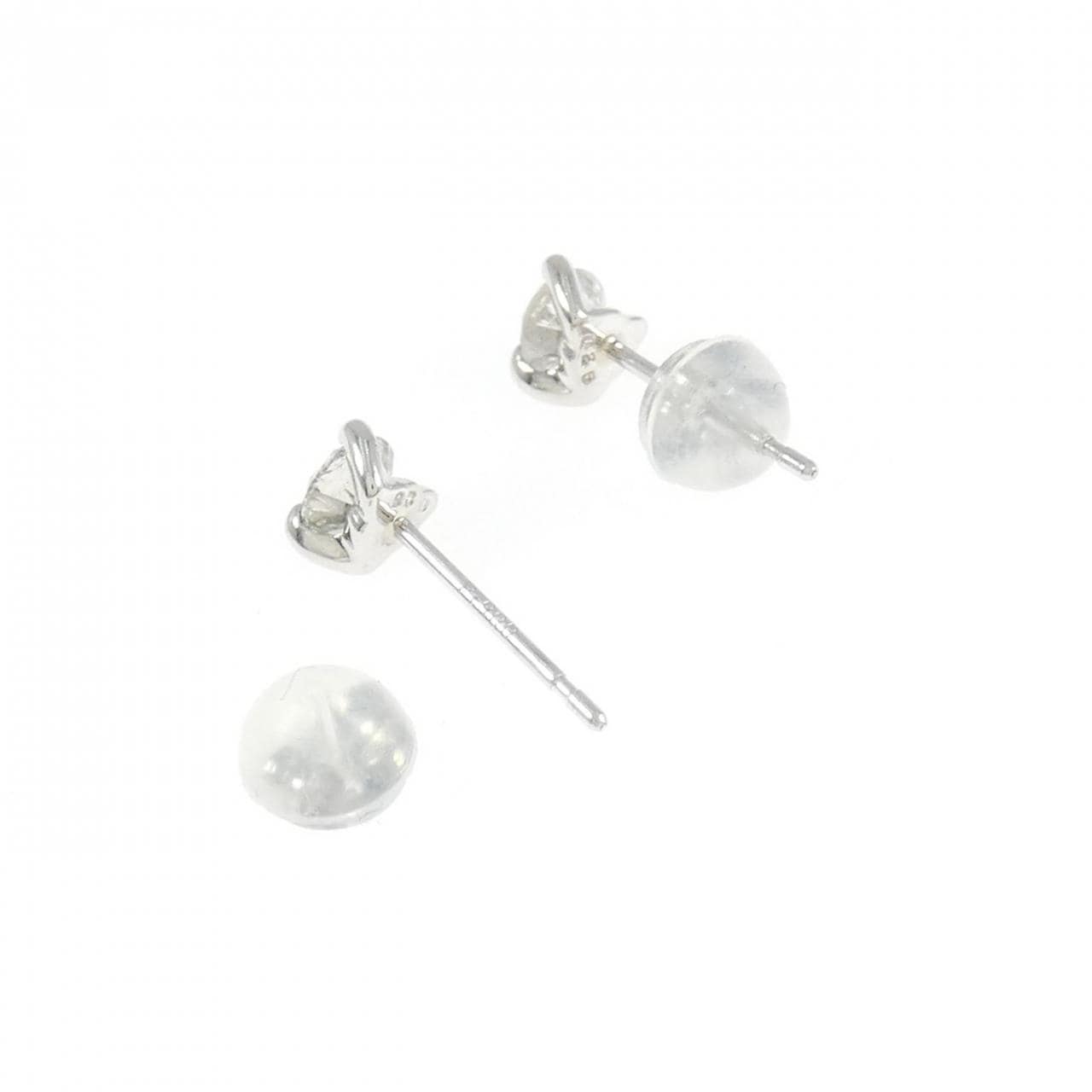 PT900 ダイヤモンド ピアス 0.50CT