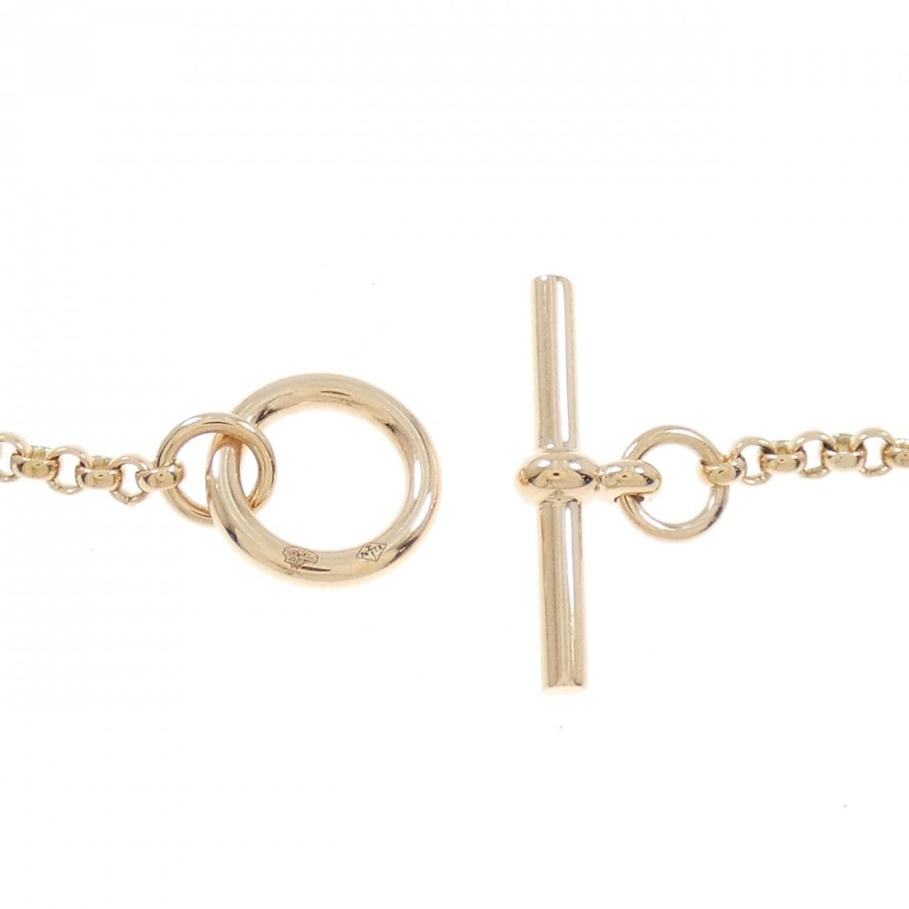HERMES exlibris small bracelet