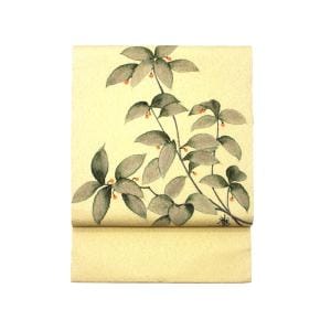 名古屋帯　染帯　友禅加工