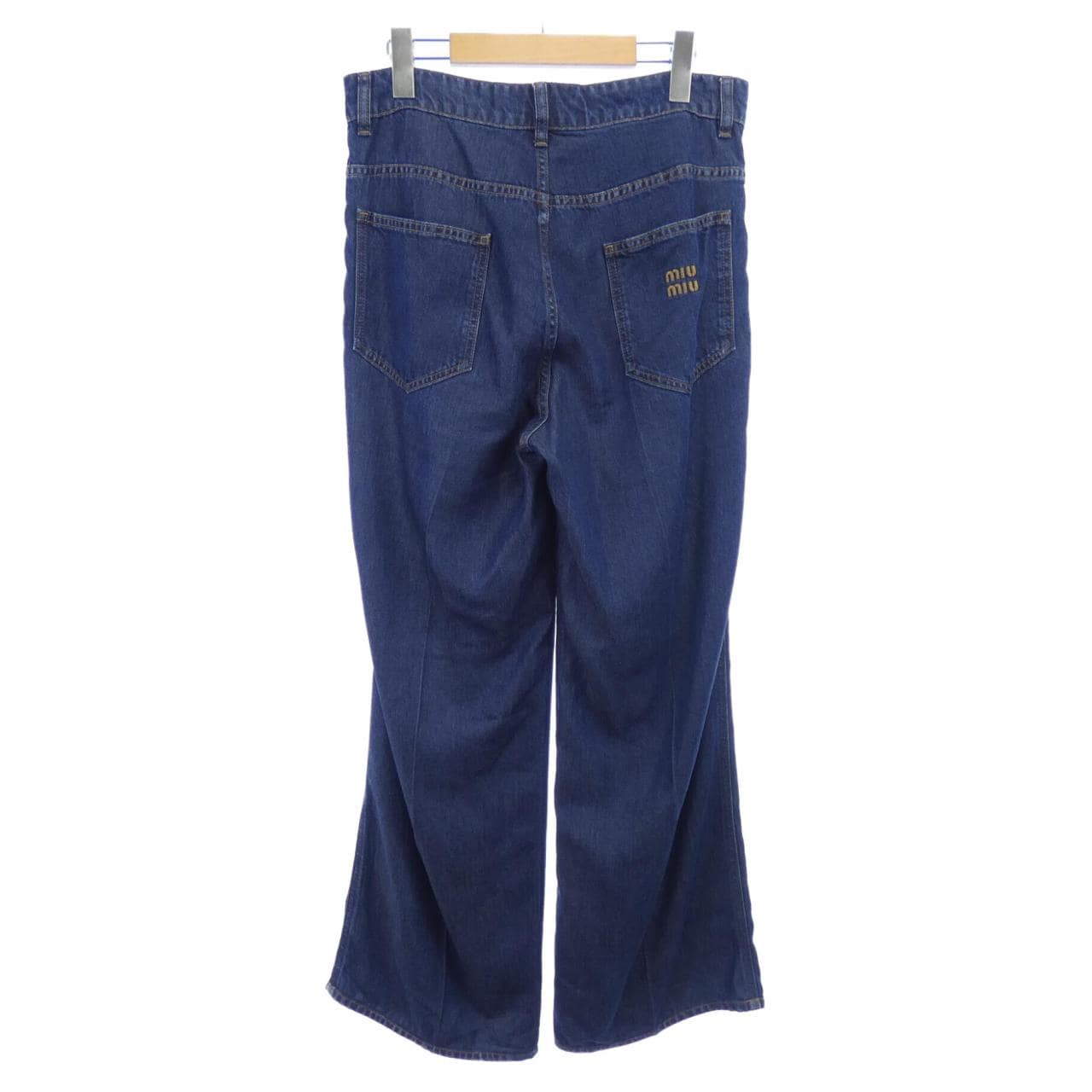 ミュウミュウ MIU MIU MIUMIUロゴ GWP473 S232 1295 ジーンズ