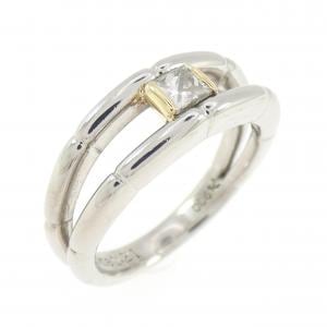 PT900/K18YG ダイヤモンド リング 0.21CT
