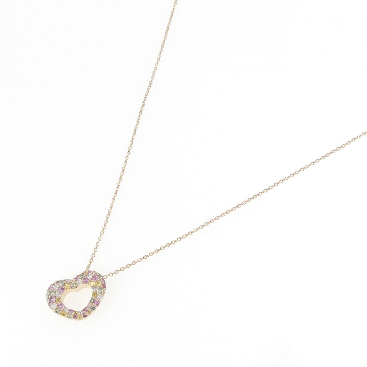 ポンテヴェキオ サファイヤ ネックレス 0.26CT