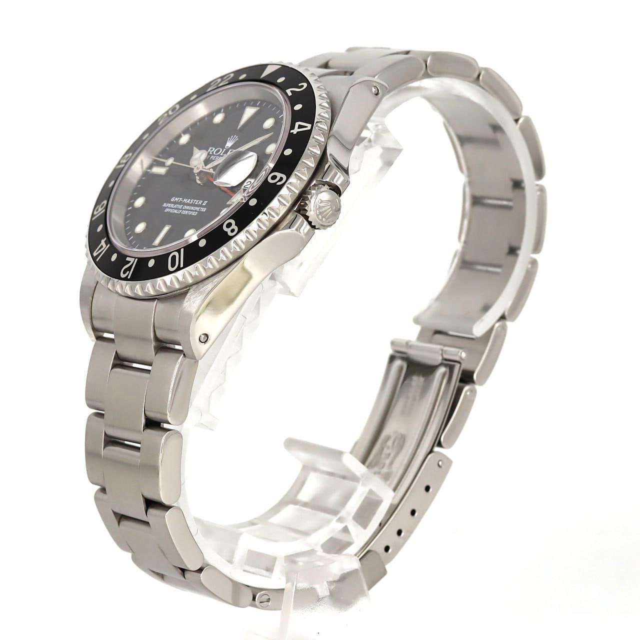 ロレックス GMTマスターⅡ 16710 SS 自動巻 K番