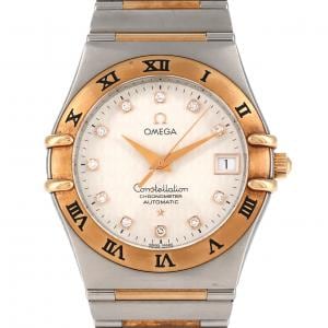 オメガ コンステレーション･50YEARS PGコンビ･11P 1304.35 SSxPG 自動巻