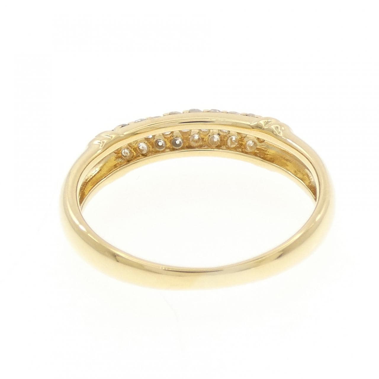 K18YG ダイヤモンド リング 0.27CT