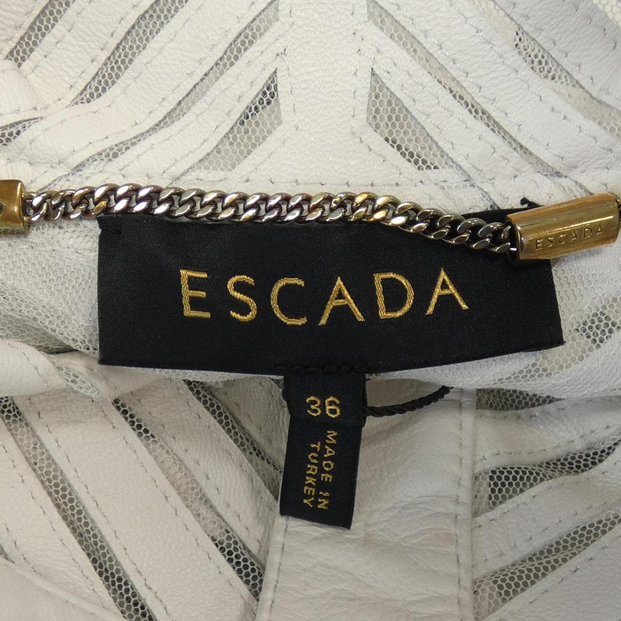 エスカーダ ESCADA レザーブルゾン