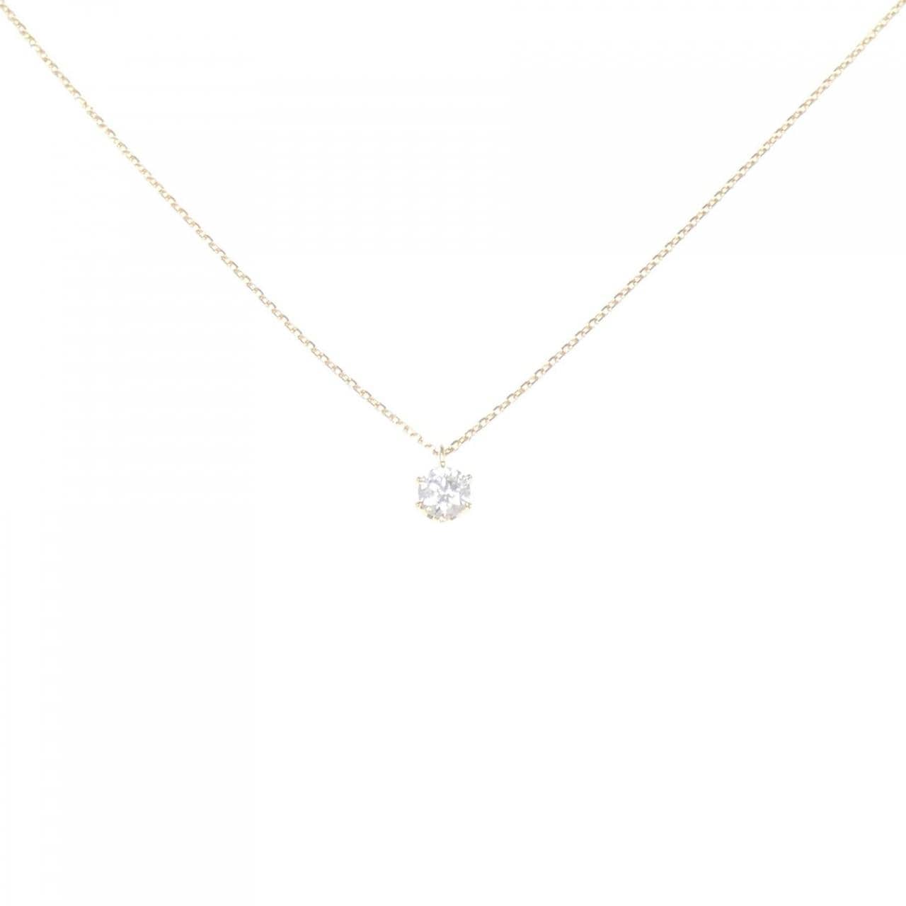 【新品】K18YG ダイヤモンド ネックレス 0.223CT F SI2 VG