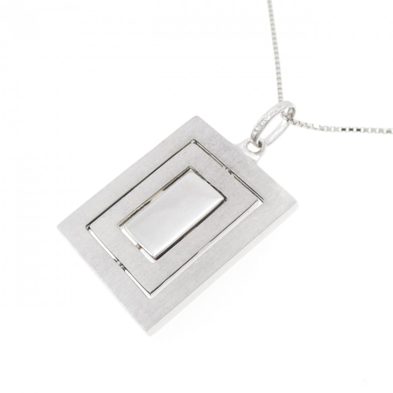 K18WG ダイヤモンド ネックレス 0.55CT