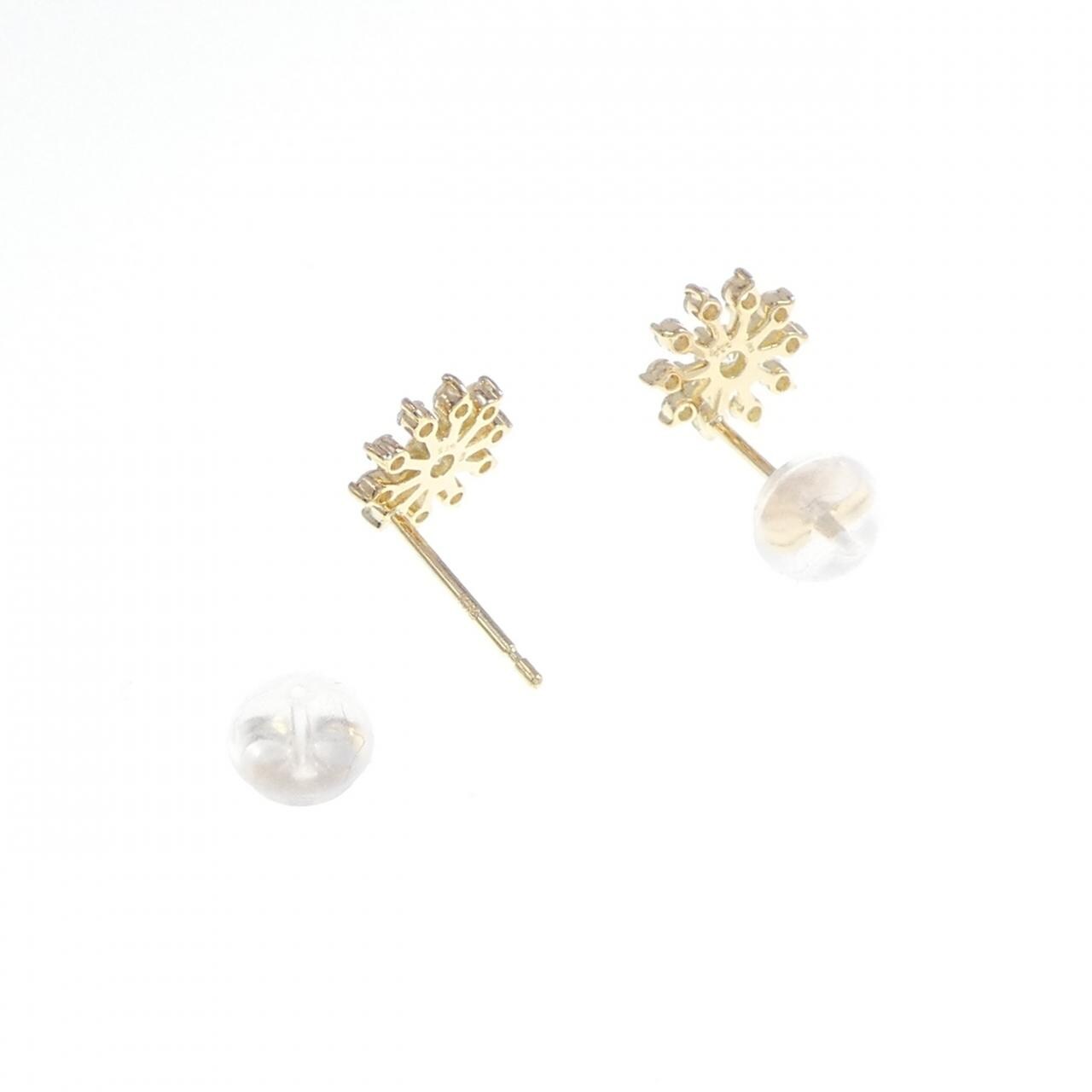 [再加工款] K18YG鑽石耳環0.30CT