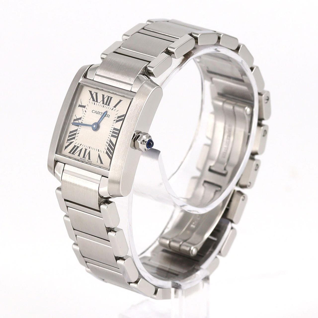 カルティエ タンクフランセーズSM W51008Q3 SS クォーツ