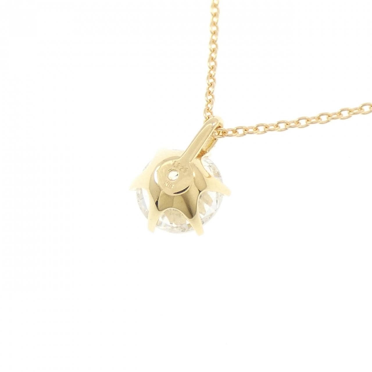 【リメイク】K18YG ダイヤモンド ネックレス 1.127CT I I1 Good