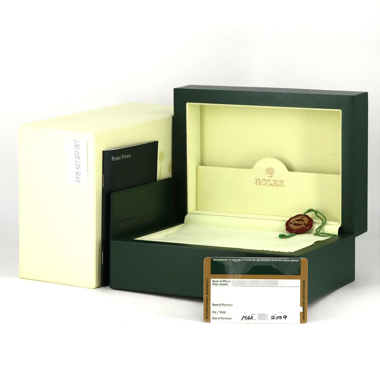 ロレックス プリンス WG 5443/9 WG 手巻 D番