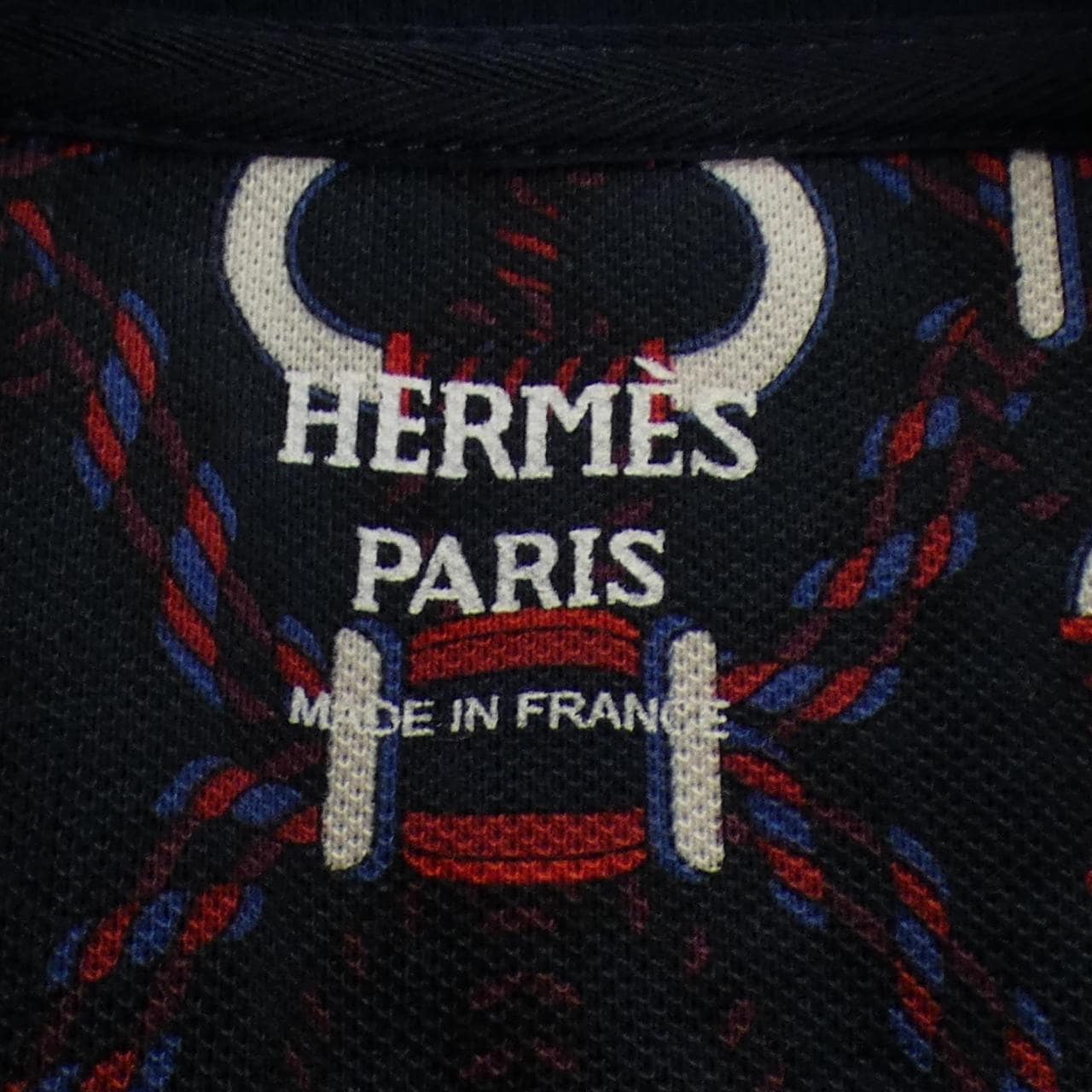 エルメス HERMES カノエ 3E4602DB ポロシャツ